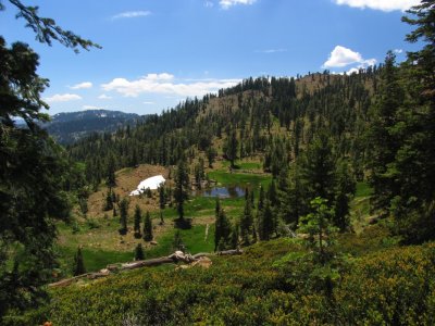 Bob's Tarn in the Alps