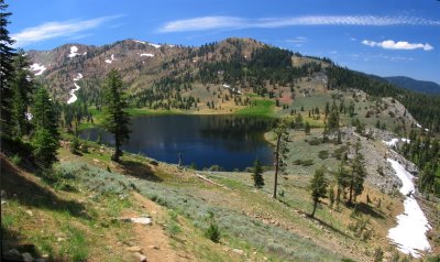East Boulder Lake panorama