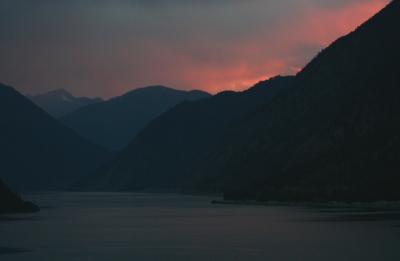 Sunset - Seton Lake, B.C.