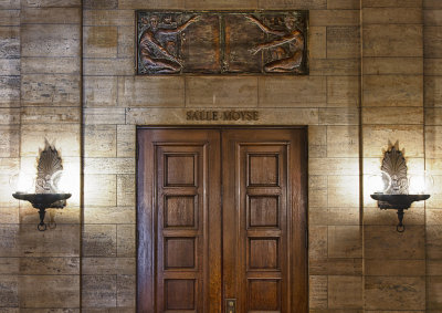 Entrance to Moyse Hall