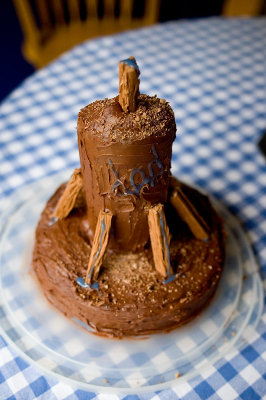 23rd October 2011  Rocket cake