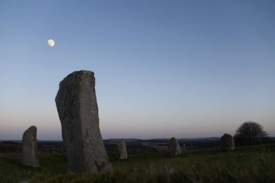 5th March 2012 <br> moon and stones