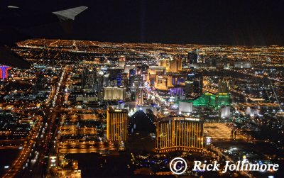 Vegas on take-off