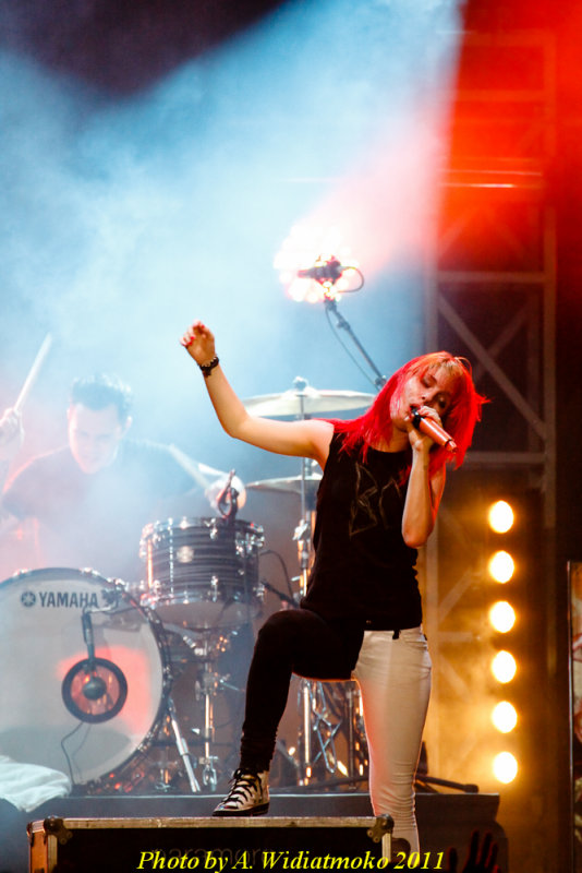 Paramore Live in Concert at Jakarta