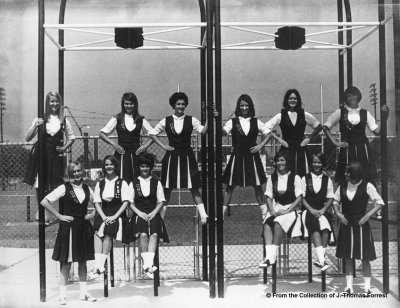 Rose High Cheerleaders Circa 1965
