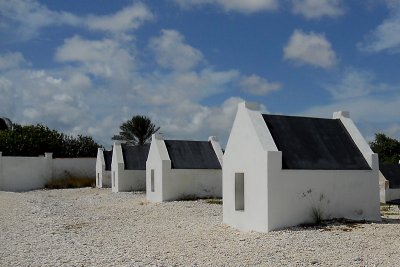 Slave huts
