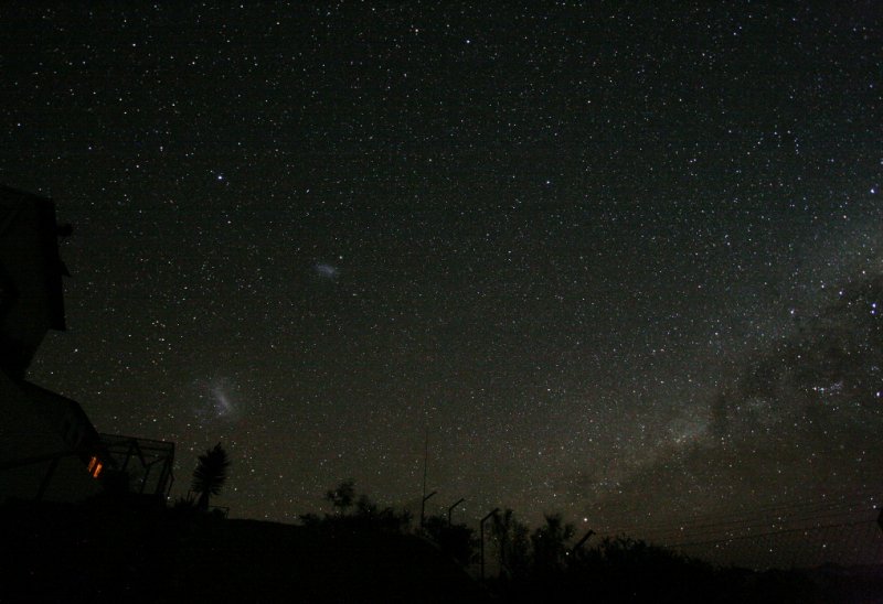 2011-07-26 03:27 - Large and Small Magellan Clouds