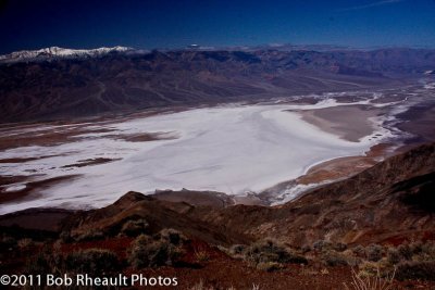 Badwater Basin from Dantes View