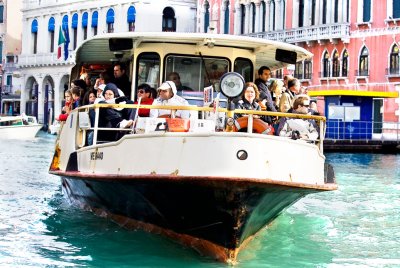 Venice boats, all over.....the life of La Serenissima