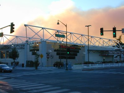 verdi fire from wallgreens over I80 at center st