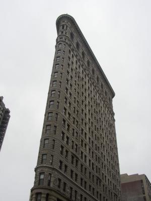 The Flatiron Building; located at 23rd Street, Broadway, & 5th Avenue