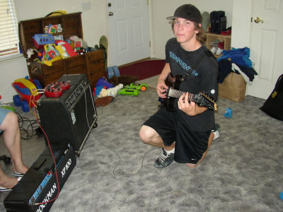 CJ serenades the neighborhood with 200 watts