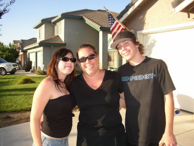 Tracy, Denise and CJ