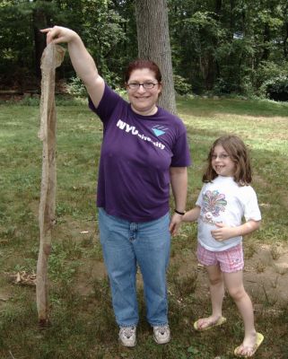 Lisa  & daughter Casey  with Giant Snake Skin 3343.jpg