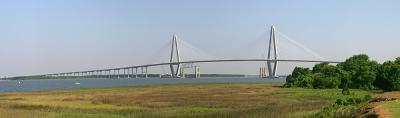 Ravenel Bridge Pano