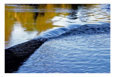 Ripples. Mary River. Queensland