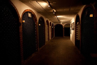 The cellar at Rust en Vrede