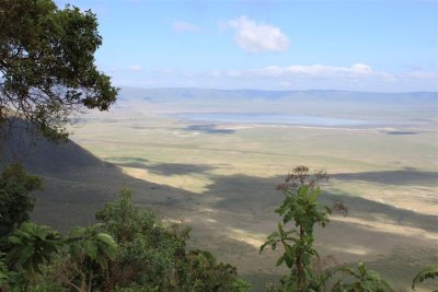 Far View of the Crater