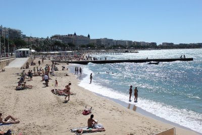 Beach of Cannes