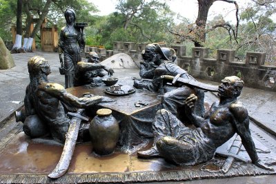 The traditional Gambling Game of the Province