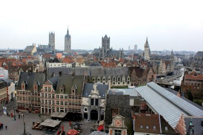 Panorama on Ghent
