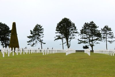 Cemetery overlooking the Beach
