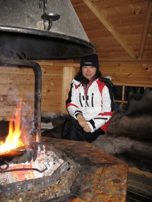 Remember the warm BBQ hut...