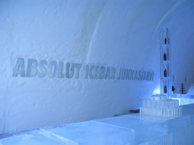 Ice Hotel - Art Gallery from Ice