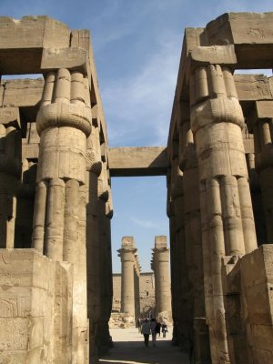Central Corridor of the Luxor Temple
