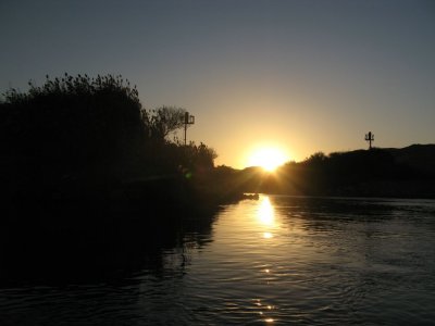 Sunset on the Nile