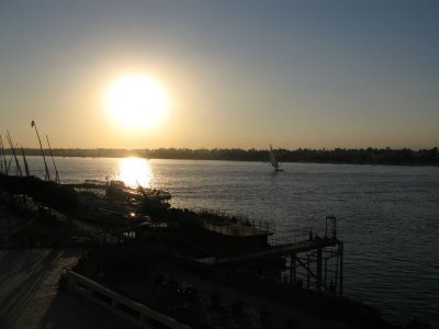 Evening Sun on Nile