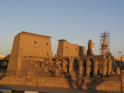 Luxor Temple in Evening Sun