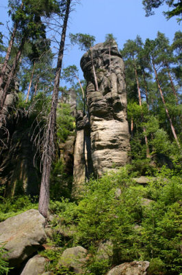 Rock Pinnacle at Teplice