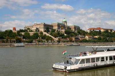 Royal Palace and River Danube, Budapest