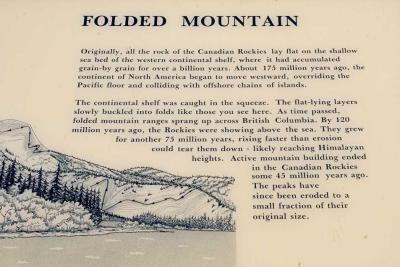 Folded Mountain geology