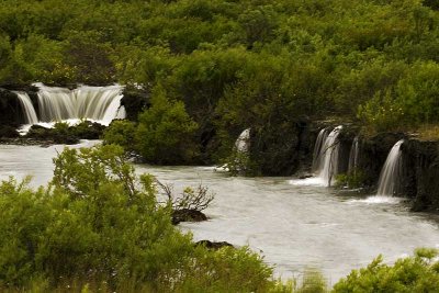 Waterfalls near Haines Junction