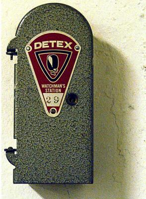 Detex watchmans station