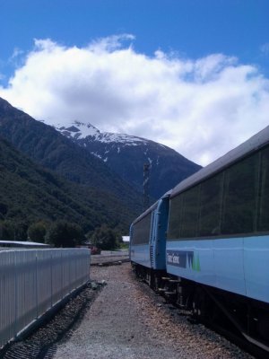 Christchurch to Greymouth train trip
