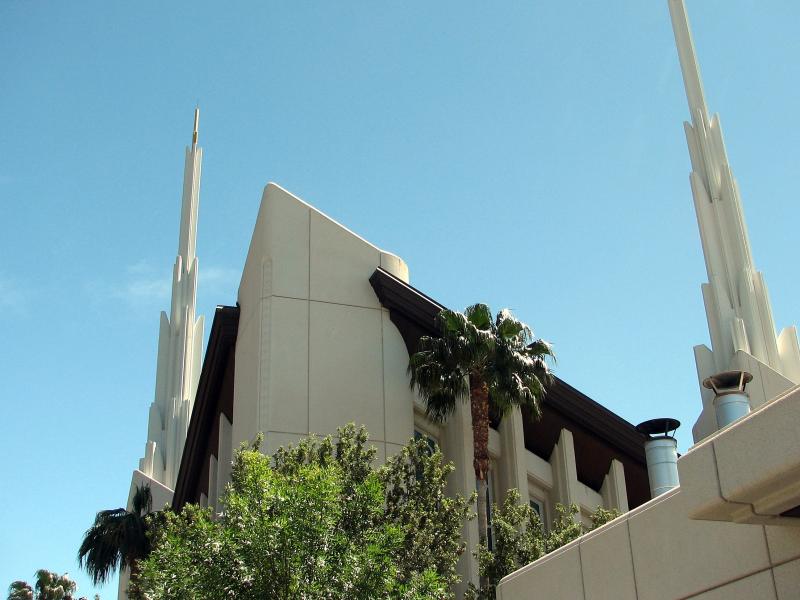 The Las Vegas Temple was beautiful..........