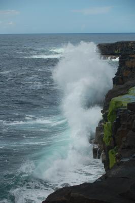 Coastline at High Tide, Aran Islands, Inis Mor