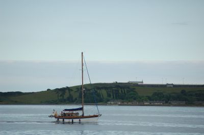SAILBOAT AT COBH