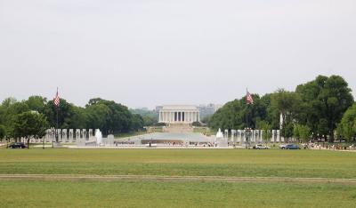 Lincoln Memorial & WWII Memorial