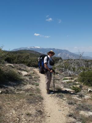 The ridge above Palm Springs