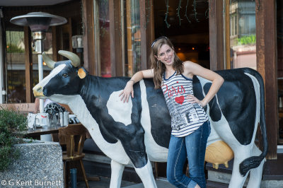 Jungfrau with Cow