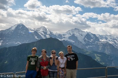 Burnett Clan & Jungfraujoch