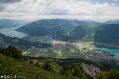 Interlaken from Schynige Platte
