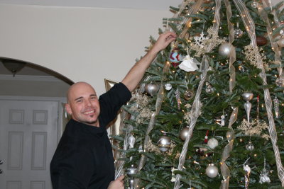 Matt & his 10 foot Douglas Fir Tree