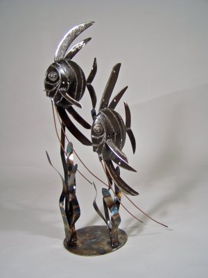 fish sculpture