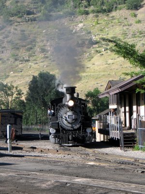D&S #482 at Durango, CO...