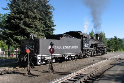 D&S #482 at Durango, CO...